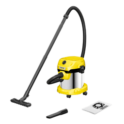 KARCHER WD 2 Plus S V-15/4/18 - Stofzuiger - Met Zakloze technologie - Zwart