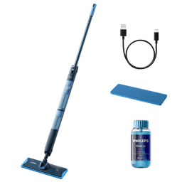 PHILIPS OneUp XV5113/01 - Elektrische dweil - 281 ml - Blauw