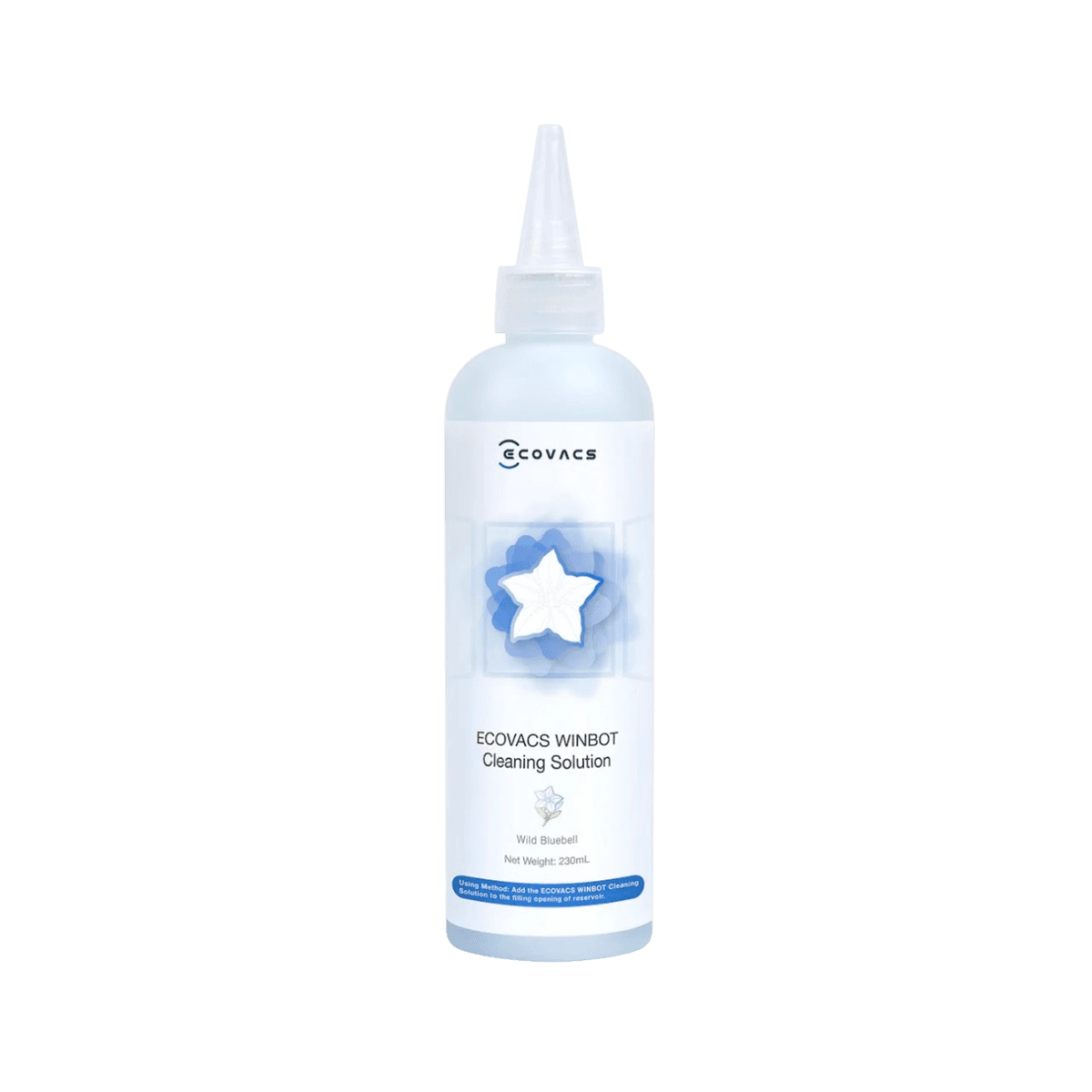 ECOVACS 230mL cleaning solution-for WINBOT Reinigingsoplossing Blauw — afbeelding 1