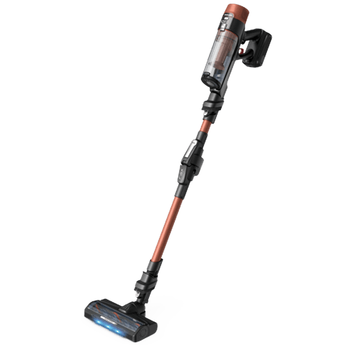 ROWENTA RH7A73 X-Force Flex 10.80 - Steelstofzuiger incl. kruimelzuiger - Accuduur 60 min - Copper Orange — afbeelding 1