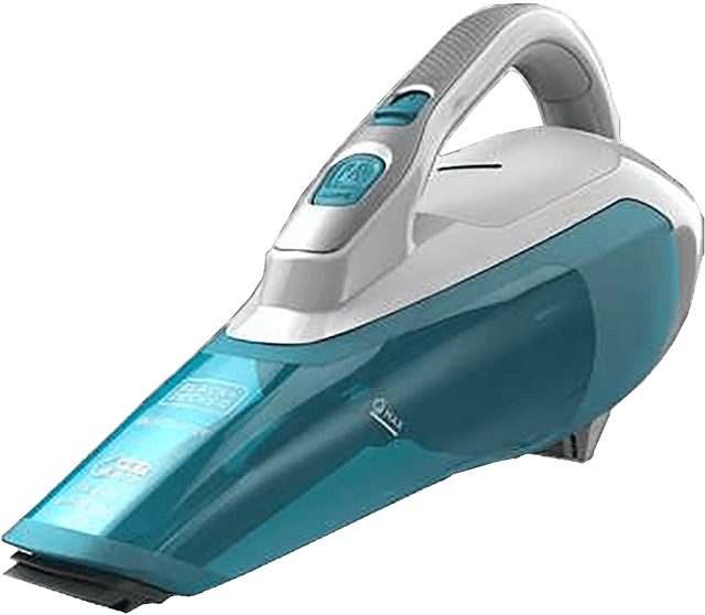 BLACK+DECKER WDA315J - Kruimelzuiger - Accuduur 10 min - Max zuigvermogen 15 W - Blauw