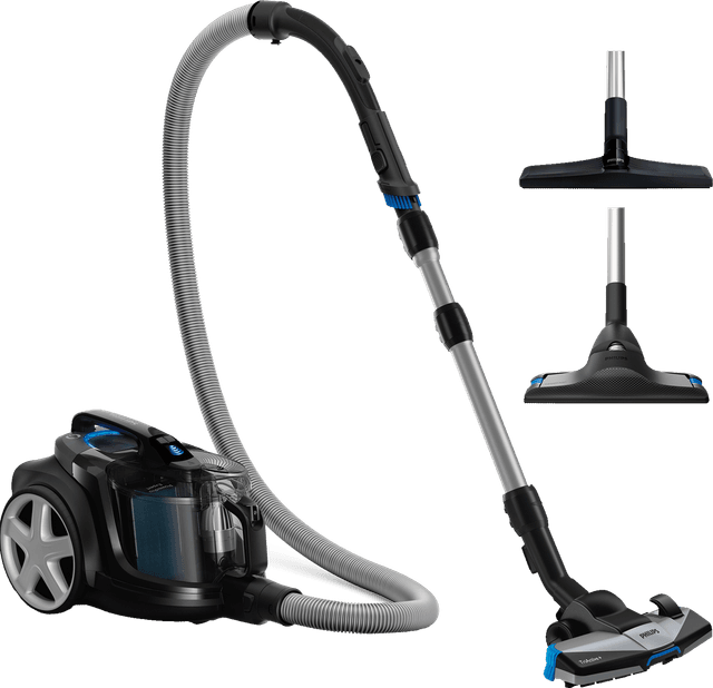 PHILIPS PowerPro Expert 7000 Series FC9741/09 - Stofzuiger - Met Zakloze technologie - Max zuigvermogen 900 W - Zwart