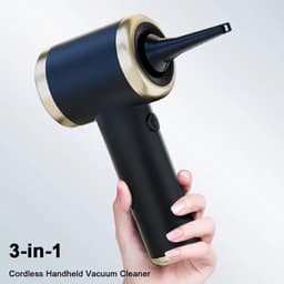 Draadloze Stofzuiger - Handstofzuiger Kruimeldief - Auto en Huis Reinigen - Sterke Zuigkracht 5500 Pa - 500 Gram Gewicht — thumbnail 5