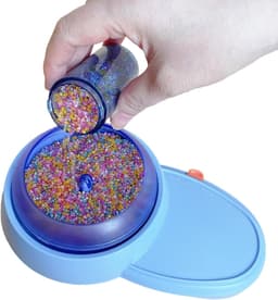 Mini Stofzuiger - Kleine Schoonmaker - Kralen Oppakken - Ergonomisch Ontwerp - 24 cm - Blauw — thumbnail 4