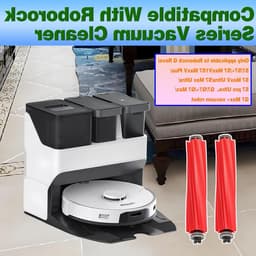 2 Stuks Vervangende Borstels voor Robotstofzuigers - Geschikt voor S7, S7 Pro en T7s Plus - Hoogwaardige Rubber Accessoires voor Efficiënte Reiniging — thumbnail 5