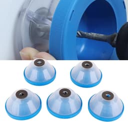 Boorstofvanger - Stofbak Gatenzaag - Stofvrij Boren - Anti-vibratie Spons - Grote capaciteit - Blauw — thumbnail 5