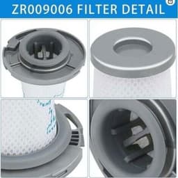 Twee vervangende filterpatronen voor Rowenta ZR009006, compatibel met Rowenta X-FORCE FLEX 8.60 en Rowenta X-PERT 6.60 RH 68 xx HEPA-filters. — thumbnail 4