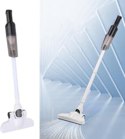 Draadloze Steelstofzuiger - Lichtgewicht Handstofzuiger - Efficiënt Huis Reinigen - 13800 PA Zuigkracht - 350 ml Stofbox - Zwart — thumbnail 4