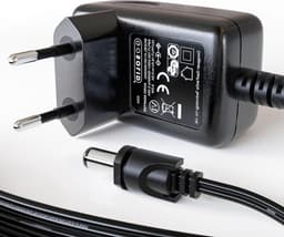 Oplader Kruimelzuiger - Stroomadapter Vervanger - Apparaat Opladen - Compact Reisformaat - 1.5 Meter Kabel - Zwart — thumbnail 1