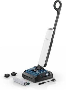 Bosch Serie 4 BHF41WM steelstofzuiger & elektrische bezem Verticale stofzuiger Batterij Droog en nat Zakloos Zwart, Blauw, Wit 4 Ah — thumbnail 1