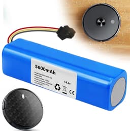 Vervangende accu voor Proscenic M7 Pro/M8 Pro/Roidmi Eve Plus/Lydsto R1/Viomi S9/Uoni V980 Plus/Neabot N2 N1/Tesvor M1 robotstofzuigers - 14,4V - 5200mAh — thumbnail 2