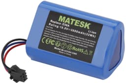 Stofzuigeraccu - 10,8 V 3000 mAh - Geschikt voor Ecovacs Deebot — thumbnail 2