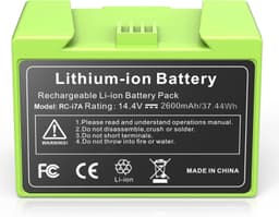 Stofzuigeraccu - 14,4 V - 2600 mAh - Li-ion — thumbnail 1