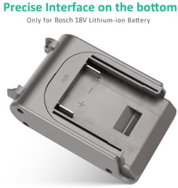 Accu-adapter voor Dyson V7 en V8, Vervangingsoplossing voor Bosch Batterijen — thumbnail 3