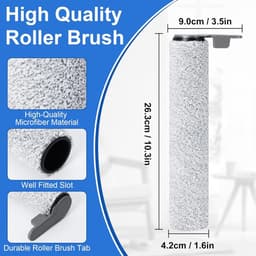 Cosensi - Accessoireset voor nat-/droogzuiger: rolborstel en filters - Reserveonderdelen - Reinigingsborstel - 2 Borstelrollen - 2 Filters — thumbnail 5