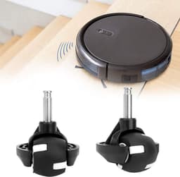 Universeel Wiel Vervanging Accessoire voor Vegen Robot - 2 Stuks - Geschikt voor N79/N79S - Deebot Onderdelen — thumbnail 5