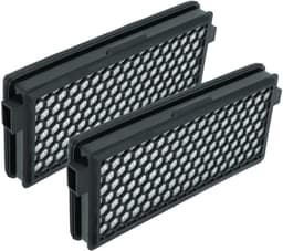 vhbw 2 stofzuigerfilters, compatibel met Miele Complete C3 Cat & Dog PowerLine en C3 Celebration stofzuigers – HEPA-actieve-koolfilter, zwart/wit — thumbnail 2
