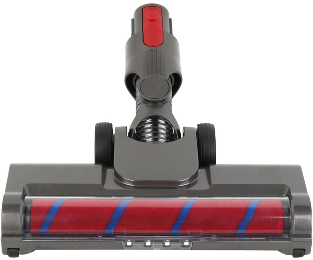 Geschikt voor Dyson V7 V8 V10 V11 V15 Hardhouten en tapijtreinigingskop met LED-verlichting en Turboborstel Rolreinigingskop Accessoire — afbeelding 1