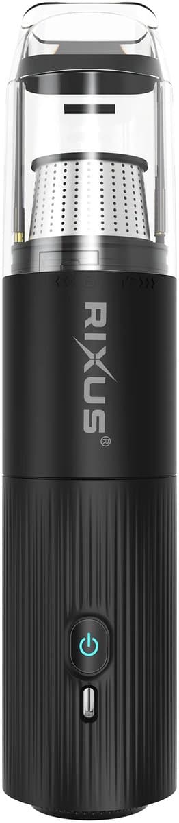 Rixus RXVC02 Handheld Vacuum Cleaner Compact Black — afbeelding 1