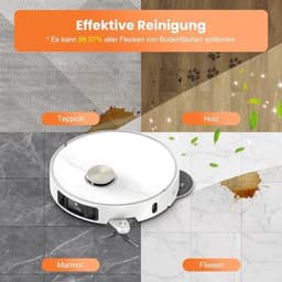 10 stuks doekjes voor Dreame X40 Ultra / X40 Master / L10s Ultra Gen 2 / L10s Pro Ultra / L40 Ultra / X30 Ultra / Mova E30 Ultra stofzuigerrobot, wasbare microvezel dweilpads, vervangende accessoires — thumbnail 3