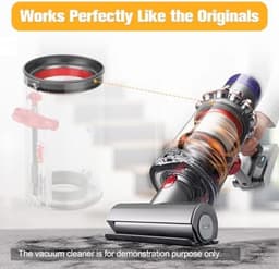 PromoHome Afdichtring voor Dyson V10 SV12 SV13 SV27 stofreservoir, reserveonderdelen, afdichtring, houder voor Dyson V10, stofaccessoires, stofzuiger, afvalcontainer, reserveonderdeel reparatie — thumbnail 4