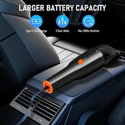 9500 PA zuigkracht - Draadloze handstofzuiger voor thuis en kantoor - USB-oplaadbaar — thumbnail 5