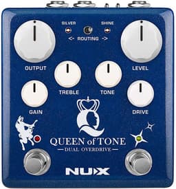 NUX NDO-6 dubbele overdrive pedaal QUEEN OF TONE — thumbnail 1