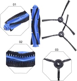 Stofzuiger Accessoires - Reinigingsonderdelen Set - Robotstofzuiger Onderhoud - Speciaal Ontworpen Borstels - 10 x 5 x 4 cm — thumbnail 4