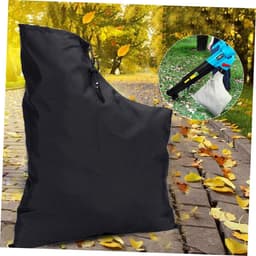 Bladblazer Opvangzak - Vacuüm Opbergtas - Tuinresten Verzamelen - Hittebestendig Corrosiebestendig - 60 x 44 x 0.3 cm - Zwart — thumbnail 4