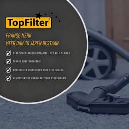 Driehoekige stofzuigerborstel TopFilter — thumbnail 1