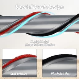 Borstelrol-reserveonderdelen compatibel Vervangende borstelrol-voor Dyson V11 – Vervangende borstelkop voor snoerloze stofzuigers (onderdeelnummer 970135-01, 970100-05) — thumbnail 3