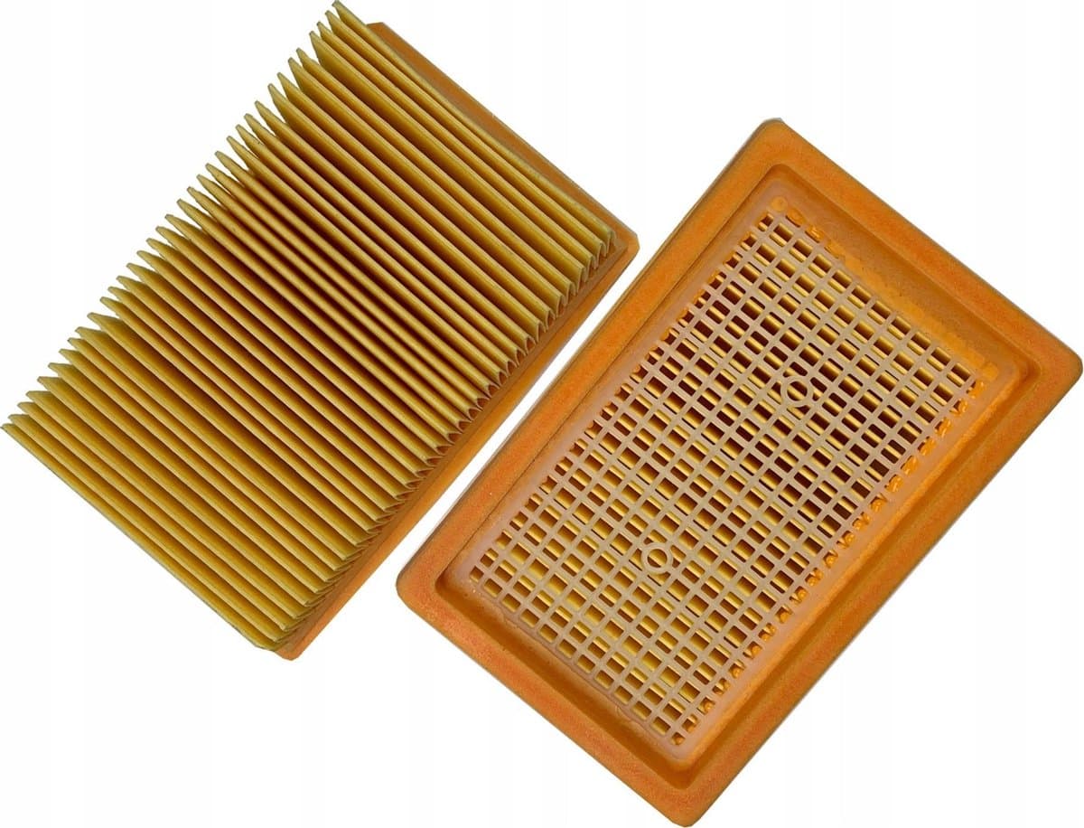 SQOON® Vlakfilter geschikt voor KÄRCHER (Kaercher, Karcher) WD 4/5/6 & MV-serie – Origineel nr. 2.863‑005.0 – Hoogwaardige kwaliteit — afbeelding 1