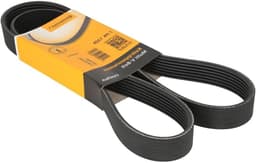 V-riem - Polyurethaan riem - Stofzuiger aandrijving - 7PK1325 model - 1933 cm - zwart — thumbnail 1