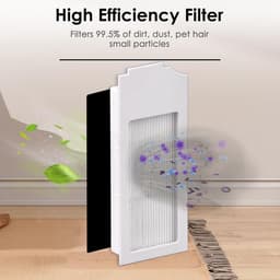 3 stuks vervangende HEPA-filters - Voor ECOVACS DEEBOT N20 Plus/ N20 Pro Plus/ X1 Omni/ T10/ T10 Plus/ T10 Turbo/ T10 Omni/Yeedi C12 Plus/ C12 Pro Plus, - filterset — thumbnail 2
