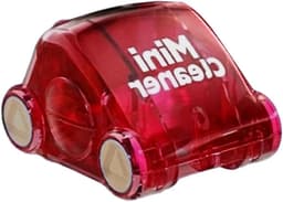 Bureau Stofreiniger - Mini Veegset - Bureau Schoonmaken - Decoratief Wagen Ontwerp - Compact Formaat - Rood — thumbnail 1