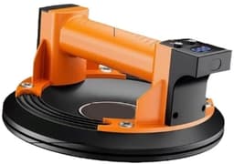 Elektrische Zuignap - Vacuümzuiger Hefgereedschap - Materiaal Verplaatsen - Automatische Adsorptie - 20 cm - Zwart Oranje — thumbnail 1