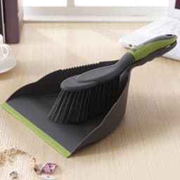 Bezem en Stoffer Set - Reinigingsset Huishouden - Bureau Schoonmaken - Dichte Borstel Verwijdert Haar - Compact Ontwerp - Niet Gespecificeerd — thumbnail 3