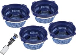 Filter geschikt voor Samsung Jet Jet7070+7575+90/ Bespoke VS20 - 4 stuks - Wasbaar - vervanging-stok stofzuiger filter-onderdelen - blauw — thumbnail 1
