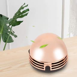 Desktop Stofzuiger - Tafelkruimeldief Kruimelveger - Bureau Opruimen - Lichtgewicht Ontwerp - Compact Model - Geel — thumbnail 5