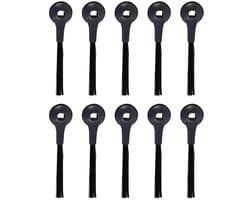 Dailygoods- Zijborstels Set van 10 - Vervangende Onderdelen - Compatibel met RV2500SEU/RV2600WSEU - Rotonde Borstels - Schoonmaakaccessoires - Lichtgewicht 2 g/piece - Robotstofzuiger Borstels