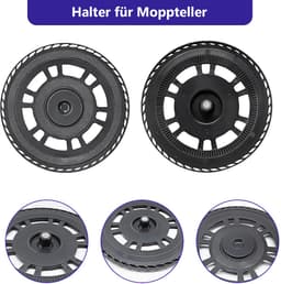 Vervangende dweilkoppen met standaard voor Dreame L10 Ultra/X40/X30/S30 – Accessoirekit voor robotstofzuigers — thumbnail 2