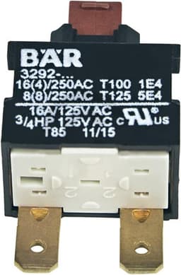 Aan/Uit Schakelaar - Vervangende Schakelaar - Stofzuiger Repareren - Specifiek Model - 32 mm - Zwart — thumbnail 2