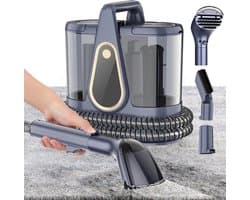Draagbare Tapijtreiniger 550 W - 17 KPa Zuigkracht - 3.5 kg Gewicht - Bekledingsreiniger Spot Cleaner - Voor Autobank En Dierenhaar