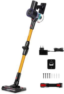 Hyundai Electronics - Draadloze Steelstofzuiger - 140W Flexi Pro - Sunrise - Met Knikstang en Dweil opzetstuk — thumbnail 4