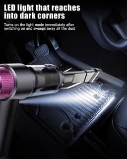 10PCS handstofzuiger,krachtige oplaadbare draagbare kleine lichtgewicht,4-in-1 lichtgewicht stofzuiger,mini haardroger,sofa handstofzuiger,auto,kantoor — thumbnail 4