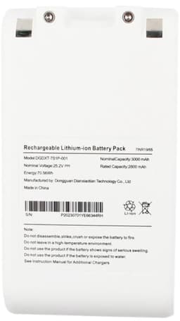 Stofzuigeraccu - 3000 mAh - Geschikt voor Xiaomi G10 G9 — thumbnail 3