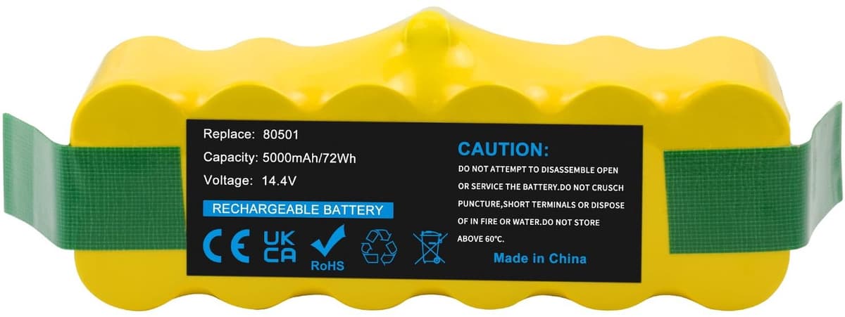 Stofzuigeraccu - 14,4 V - 5000 mAh - Ni-MH — afbeelding 1
