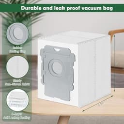 PromoHome 12 Stuks Vervangende Stofzakken Geschikt voor voor iRobot Roomba i7 i7+, i8, i8+, i3, i3+, i4, i4+, i6, i6+, s9, s9+ Plus 10 Max 105 705 Vac — thumbnail 3