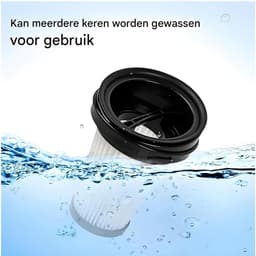 GELLDG Wasbare vervangingsfilters - Filters - Geschikt voor alle accessoires voor Rowenta-stofzuigers - 2-pack — thumbnail 5