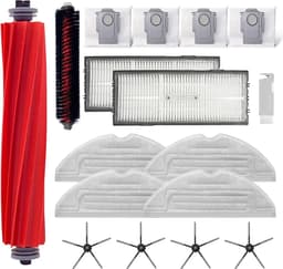 LISM-De accessoirekit Geschikt voor de Roborock S7 Pro Ultra/Roborock S7 MaxV Ultra bevat: 1 rolborstel, 1 zelfreinigende borstel, 2 HEPA-filters, 4 zijborstels, 4 dweilpads en 4 stofzakken. — thumbnail 1